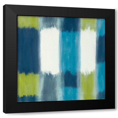 Merge I Black Modern Wood Framed Art Print by Vindedzis, Rita