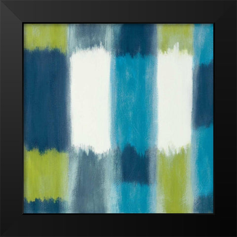 Merge I Black Modern Wood Framed Art Print by Vindedzis, Rita
