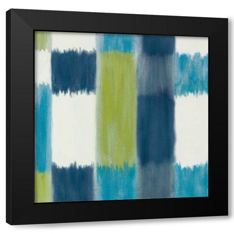 Merge II Black Modern Wood Framed Art Print with Double Matting by Vindedzis, Rita