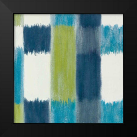 Merge II Black Modern Wood Framed Art Print by Vindedzis, Rita