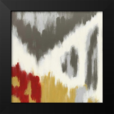 Vibrant I Black Modern Wood Framed Art Print by Vindedzis, Rita