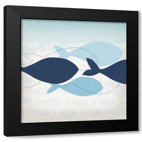 Schools Out I Black Modern Wood Framed Art Print with Double Matting by Venter, Tandi