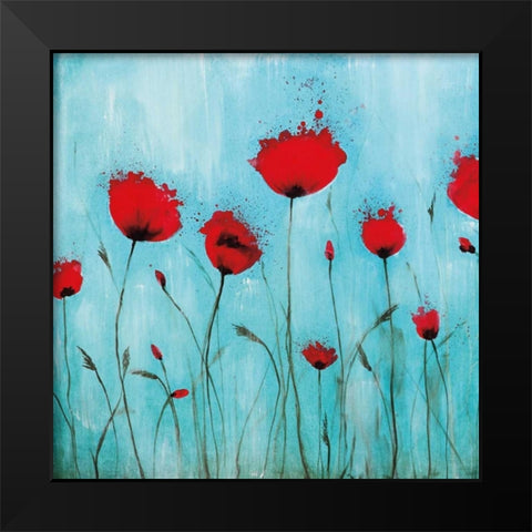 Endless Summer II Black Modern Wood Framed Art Print by Brink, Catherine