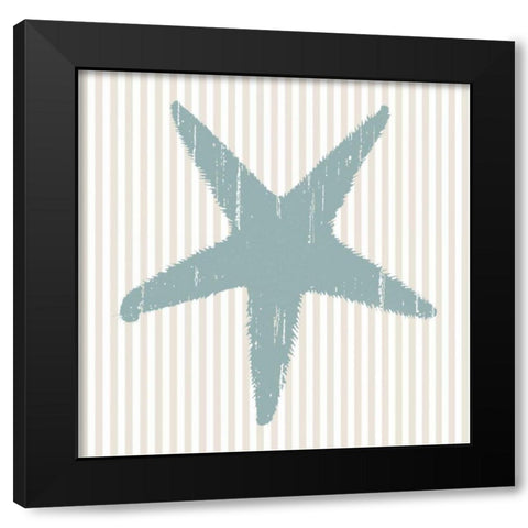 From the Sea IV Black Modern Wood Framed Art Print with Double Matting by Berg, Sabine