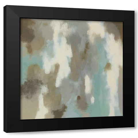 Glistening Waters I Black Modern Wood Framed Art Print with Double Matting by Vindedzis, Rita