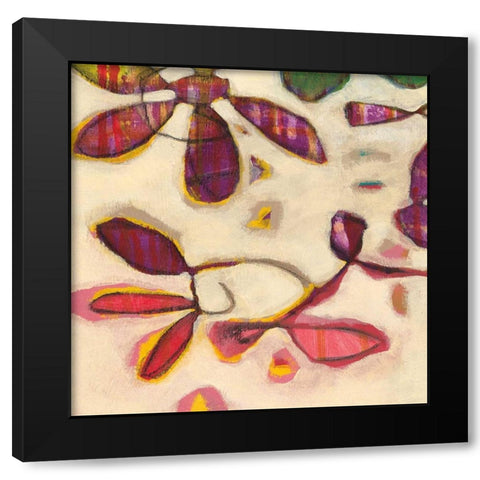 Sweet Surprise III Black Modern Wood Framed Art Print by Weber, Jennifer