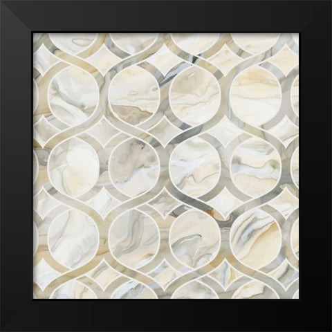 Onyx II Black Modern Wood Framed Art Print by Banks, Debbie