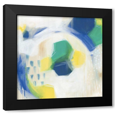 From The Dark Black Modern Wood Framed Art Print by Hawkins, Julie