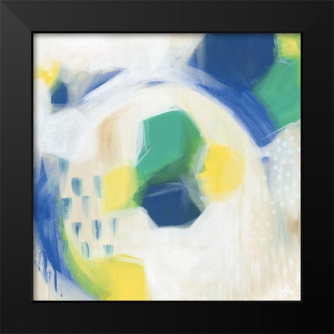 From The Dark Black Modern Wood Framed Art Print by Hawkins, Julie