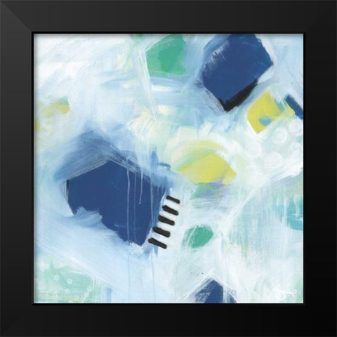 Like Open Doors Black Modern Wood Framed Art Print by Hawkins, Julie