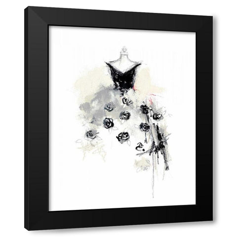 The Dressing Room II Black Modern Wood Framed Art Print with Double Matting by Stajan-Ferkul, Andrea