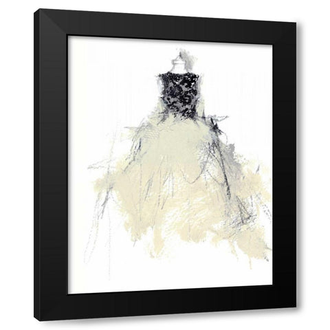 The Dressing Room IV Black Modern Wood Framed Art Print by Stajan-Ferkul, Andrea