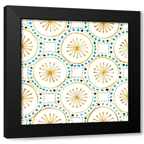 Going Circles III Black Modern Wood Framed Art Print by Smith, Hope