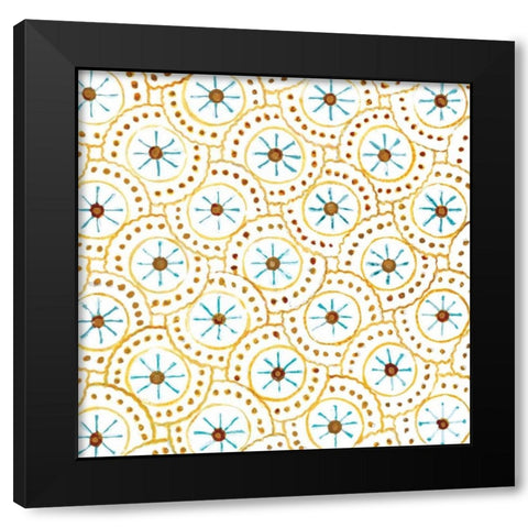 Going Circles IV Black Modern Wood Framed Art Print by Smith, Hope