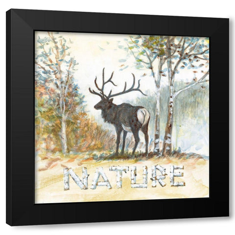 Nature Black Modern Wood Framed Art Print by Fisk, Arnie