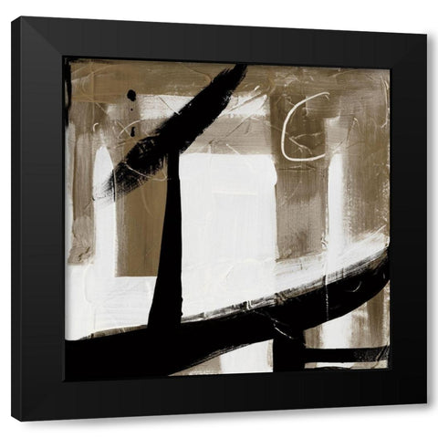 Affirmation Black Modern Wood Framed Art Print with Double Matting by Fournier, Joyce