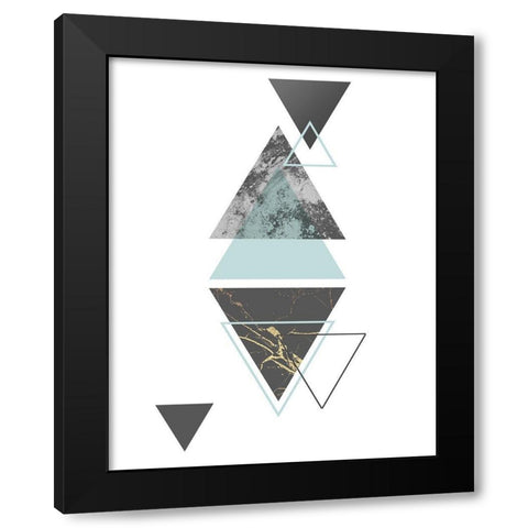 Steady I Black Modern Wood Framed Art Print by Alvarez, Genesis