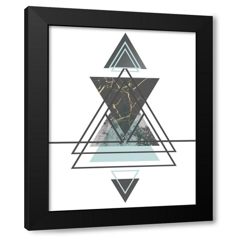 Steady II Black Modern Wood Framed Art Print by Alvarez, Genesis