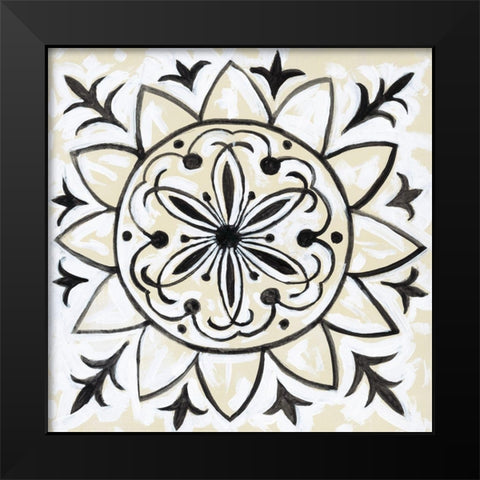 Imaginary Sunflower Black Modern Wood Framed Art Print by Smith, Hope