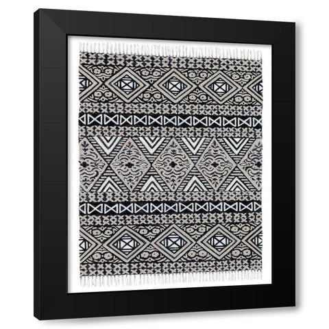 Magic Carpet Ride I Black Modern Wood Framed Art Print by Stajan-Ferkul, Andrea