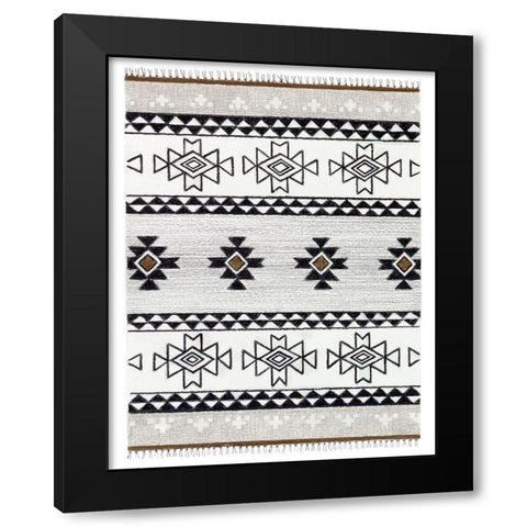 Magic Carpet Ride III Black Modern Wood Framed Art Print by Stajan-Ferkul, Andrea