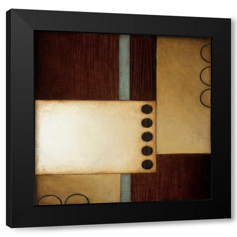 The Crossing Black Modern Wood Framed Art Print with Double Matting by Eve