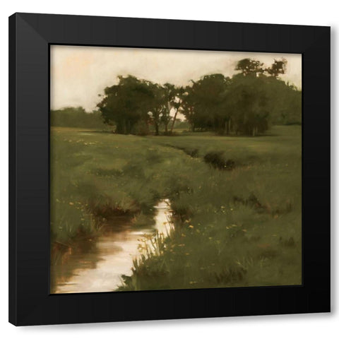 The Ancestors Black Modern Wood Framed Art Print by Lightell, Megan