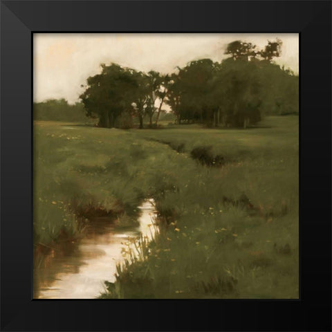 The Ancestors Black Modern Wood Framed Art Print by Lightell, Megan