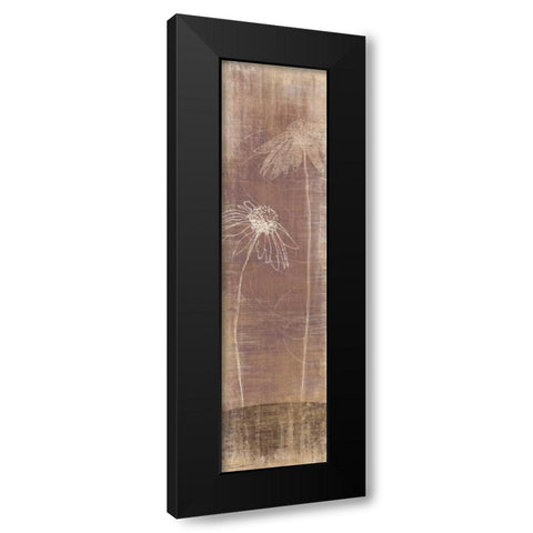 Buon Fresco II Black Modern Wood Framed Art Print with Double Matting by Venter, Tandi