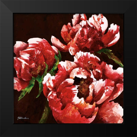 Glory Be To Black Modern Wood Framed Art Print by Kamikura, Joyce