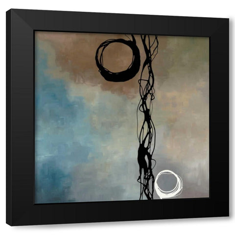 A Foggy Day Black Modern Wood Framed Art Print by Maitland, Laurie