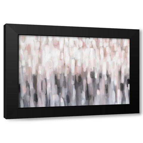Blushing Black Modern Wood Framed Art Print by Parker, Karen Lorena