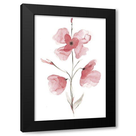 Love in Bordeaux II Black Modern Wood Framed Art Print by Golden, Corrie