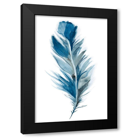 Midnight I Black Modern Wood Framed Art Print with Double Matting by Golden, Corrie