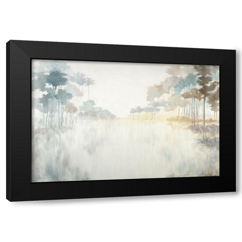 Bayou Black Modern Wood Framed Art Print by Ellens, Jacqueline
