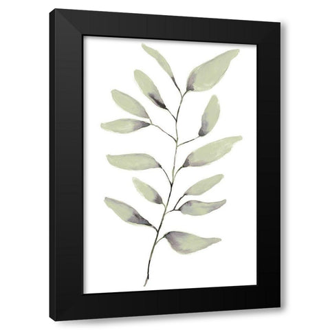 Lulu II Black Modern Wood Framed Art Print with Double Matting by Golden, Corrie