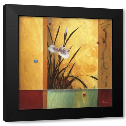Sanctuary Black Modern Wood Framed Art Print with Double Matting by Li-Leger, Don
