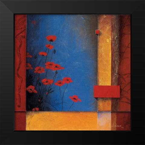 Mystic Journey Black Modern Wood Framed Art Print by Li-Leger, Don