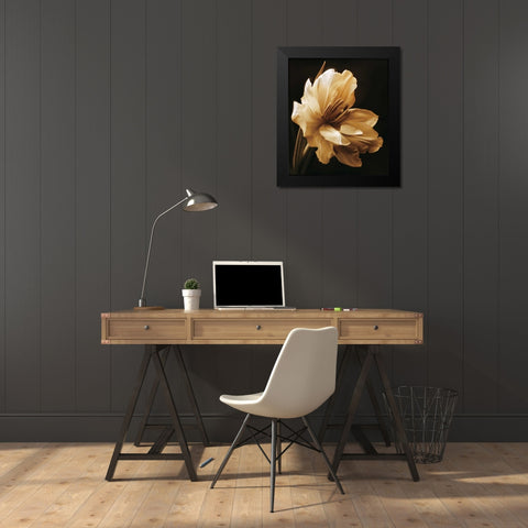 Timeless Grace I Black Modern Wood Framed Art Print by Britt, Charles