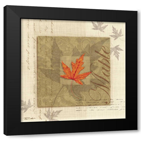 Maple Black Modern Wood Framed Art Print with Double Matting by Venter, Tandi