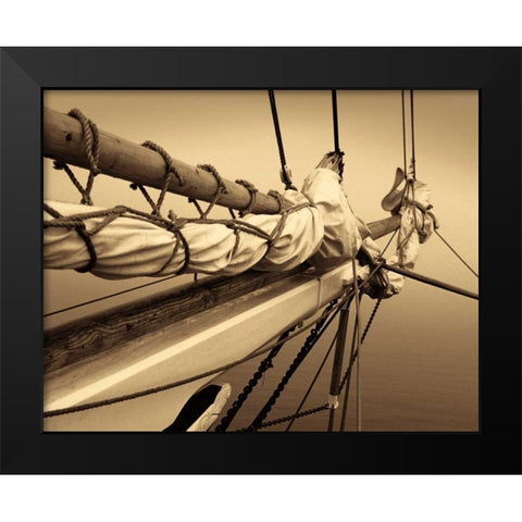 Breaking the Mist II Black Modern Wood Framed Art Print by LeBlanc, Frederick J.