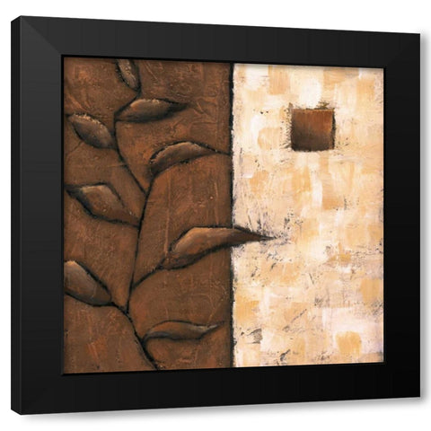 Seasons III Black Modern Wood Framed Art Print with Double Matting by Salemink-Roos, Ursula