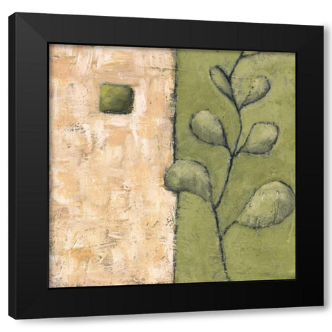 Seasons IV Black Modern Wood Framed Art Print by Salemink-Roos, Ursula