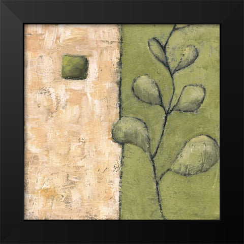 Seasons IV Black Modern Wood Framed Art Print by Salemink-Roos, Ursula