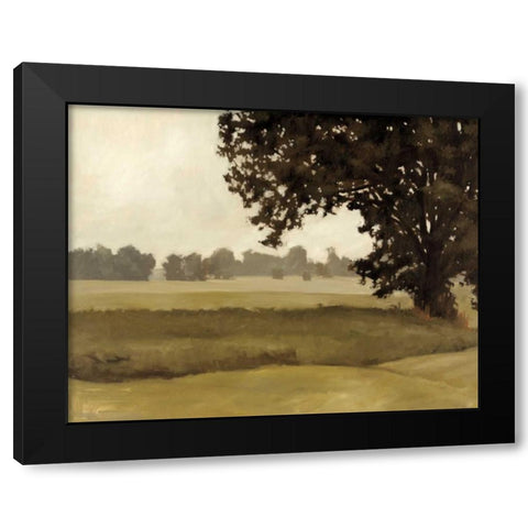 Summer Secret Black Modern Wood Framed Art Print with Double Matting by Lightell, Megan