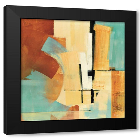 Desert Oasis I Black Modern Wood Framed Art Print with Double Matting by Li-Leger, Noah