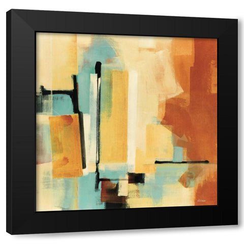 Desert Oasis II Black Modern Wood Framed Art Print with Double Matting by Li-Leger, Noah