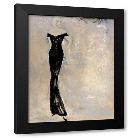 Colors of Night I Black Modern Wood Framed Art Print with Double Matting by Stajan-Ferkul, Andrea