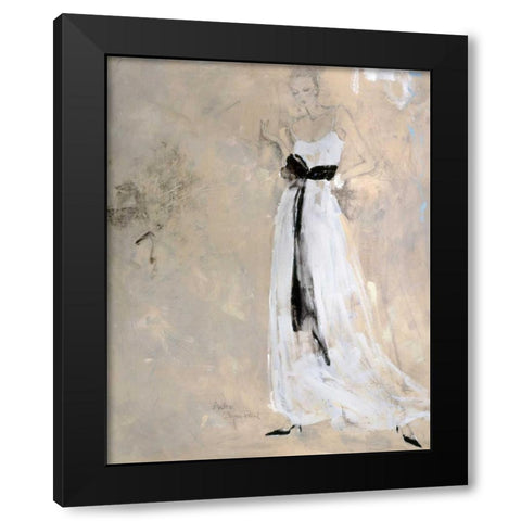 Colors of Night II Black Modern Wood Framed Art Print by Stajan-Ferkul, Andrea