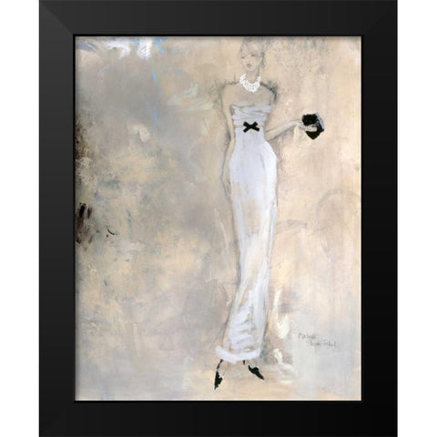 Colors of Night III Black Modern Wood Framed Art Print by Stajan-Ferkul, Andrea